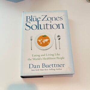 The Blue Zones Solution Book - White Cover